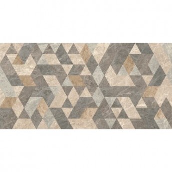 Керамогранит VITRA MARMOSTONE R9 Ректификат Декор Микс Гео Лаппато 60x120