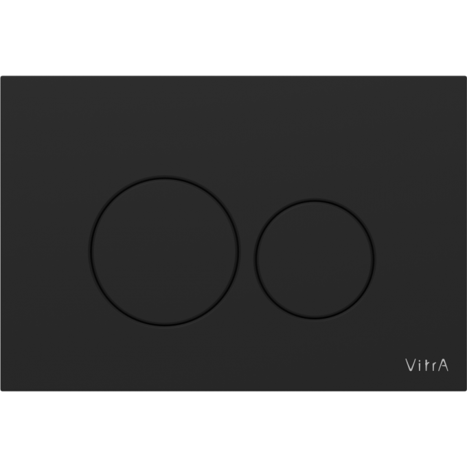Кнопка смыва для инсталляции VITRA ORIGIN матовая черная 740-2411